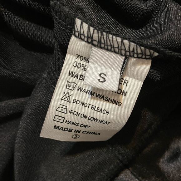 Black Silk Bodysuit - Picture 7 of 9